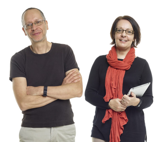 Simon Judd and Claire Judd